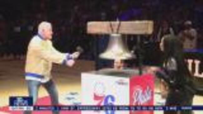 FOX 29’s Mike Jerrick Rings The 76ers Bell | Gold Coast Bulletin