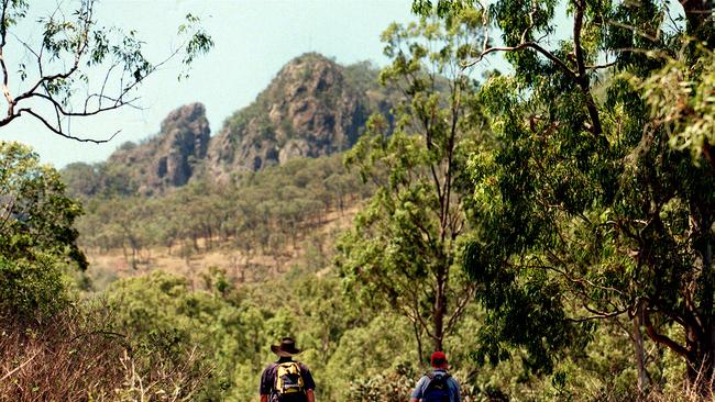 Police are searching for Mr Clout, with his car found at Flinders Peak Conservation Park.