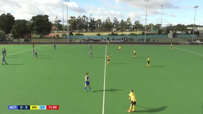 REPLAY: National U18's Boys Hockey Championships - WA vs ACT