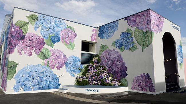 The Tabcorp marquee. Picture: Getty