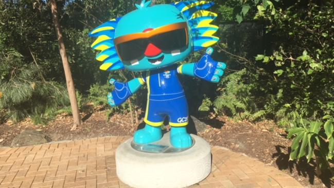 Borobi at his new home in Currumbin Sanctuary.