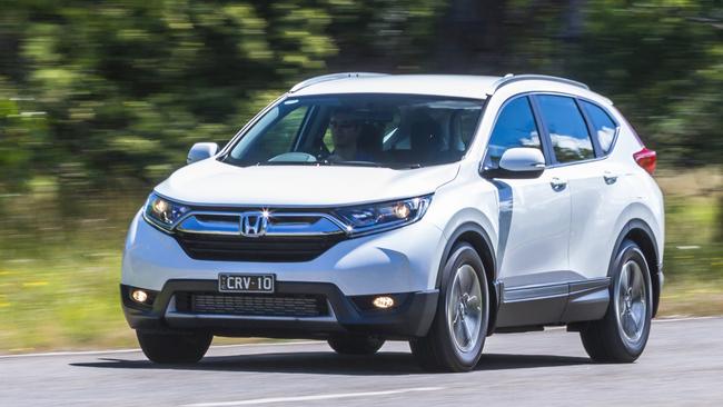 Honda CR-V: Drives well but light on standard safety gear.