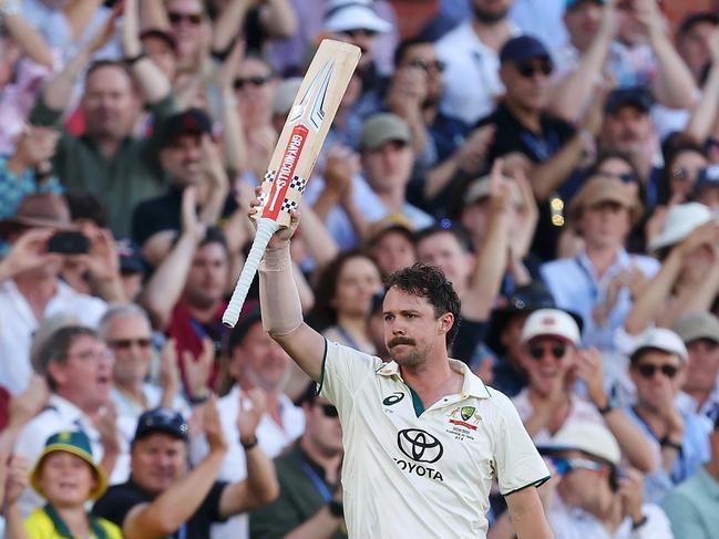 But Head walked off the ground having made a stunning 140. Picture: Paul Kane/Getty Images