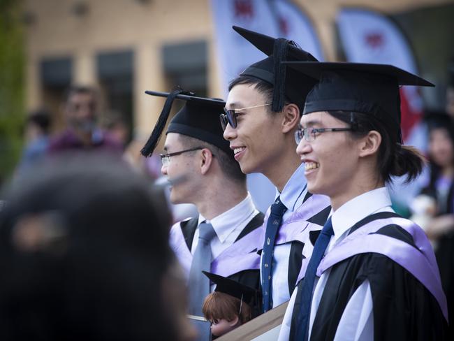 UTAS graduations held at the Hobart Grand Chancellor. Picture: LUKE BOWDEN
