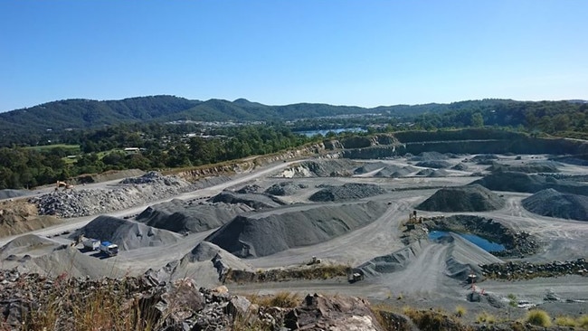 Oxenford Quarry.