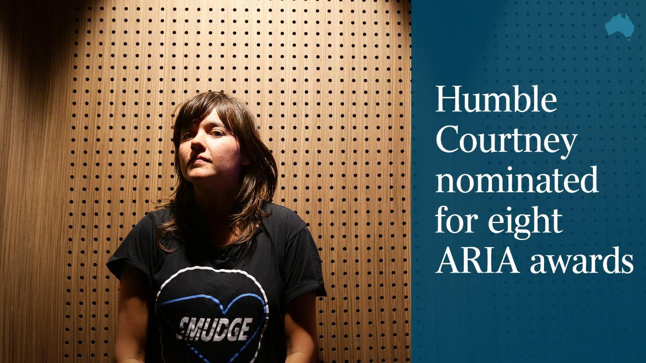 Humble Courtney nominated for eight ARIA awards