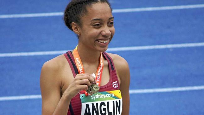 Westside Christian College athlete Txai Anglin has created school history by winning the recent under 15 national 400m championship in Sydney.