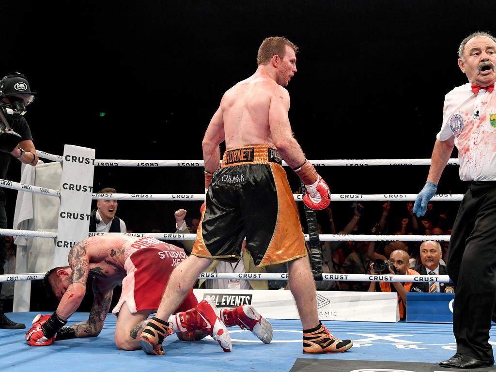 Jeff Horn, you champion. (Photo by Bradley Kanaris/Getty Images)