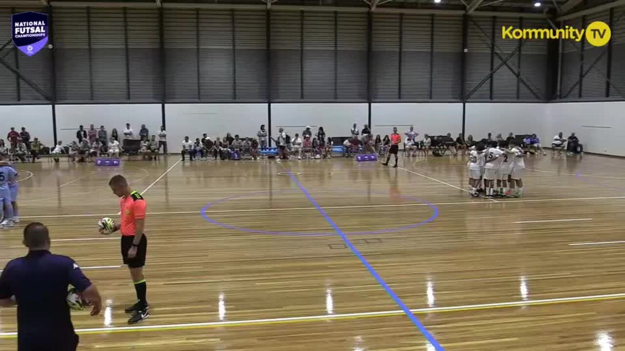 Replay: Football Victoria Navy v Football NSW Thunder (U13 Boys)—2025 National Futsal Championships Day 3