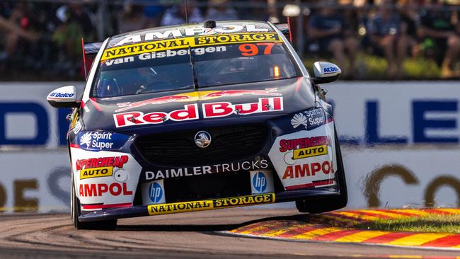 Shane van Gisbergen impressed in race two in Darwin.