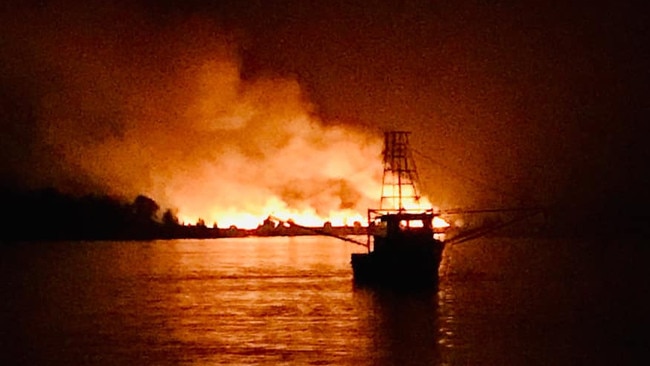 Congratulations to Paola Sisson for winning this week's Cover Image competition for their photo of a fishing trawler against a cane fire backdrop.