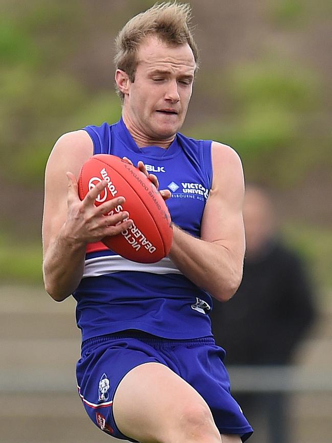 Will Hayes in action for Footscray. Picture: David Smith