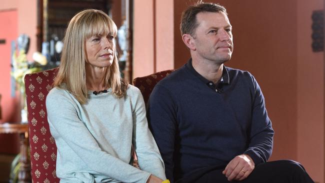 Kate and Gerry McCann. (Photo by Joe Giddens / POOL / AFP)