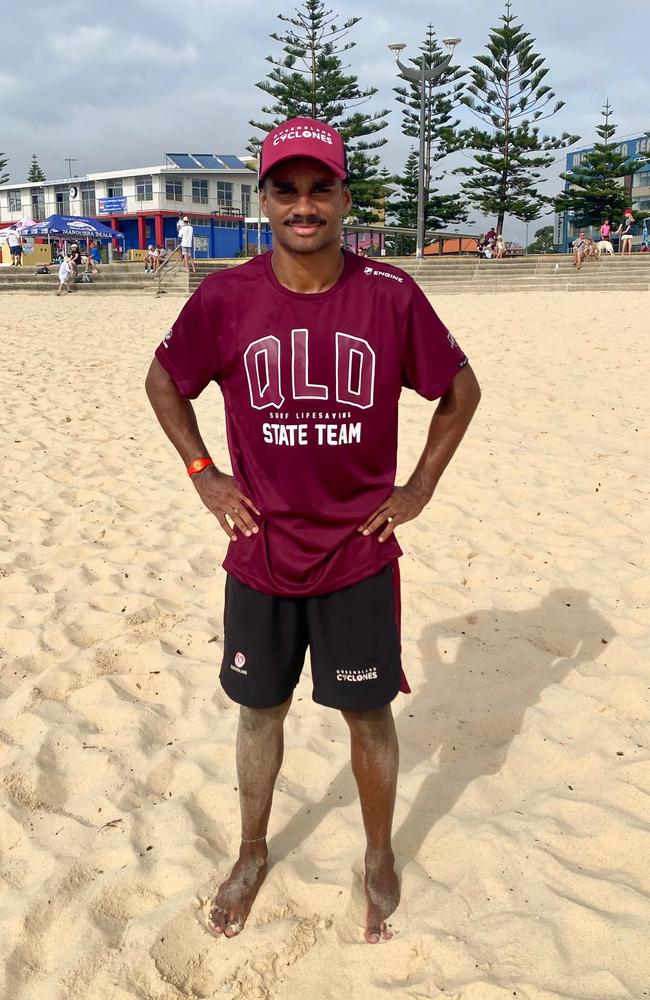 Forrest Beach Surf Lifesaving star beach sprinter Evandah Bann. Picture: Supplied