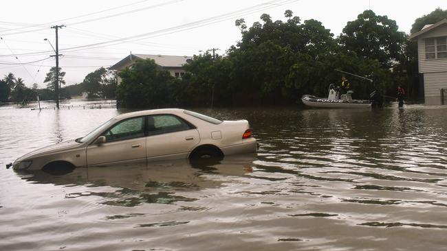 Ingham. The floods in Hinchinbrook Shire, North Queensland. Picture: Cameron Bates