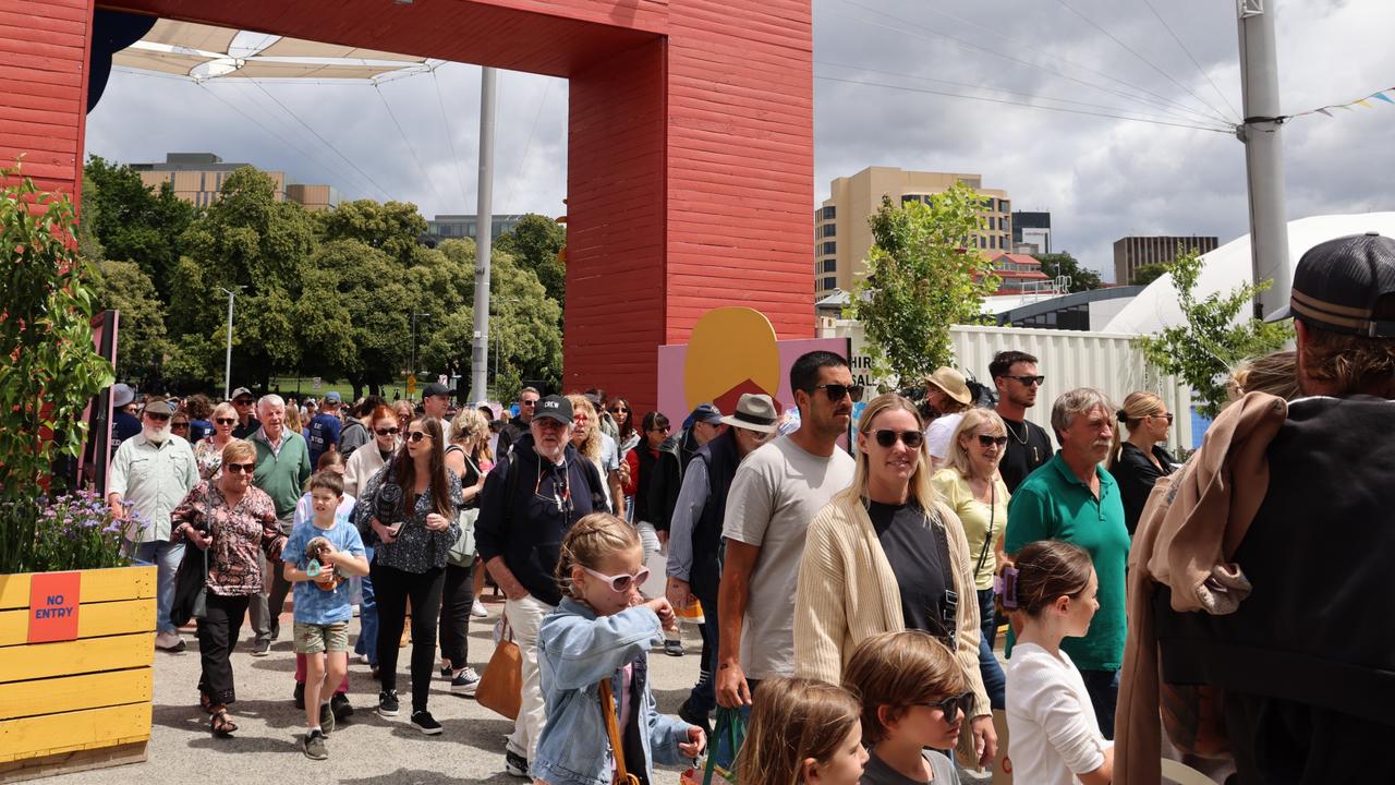 The opening day crowd for the Taste of Summer. Picture: Supplied.