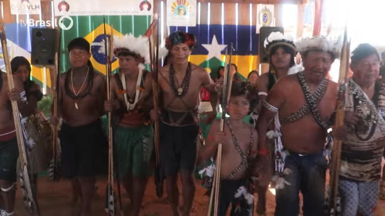 Cinta Larga tribe - Picture: Brasil TV/Youtube