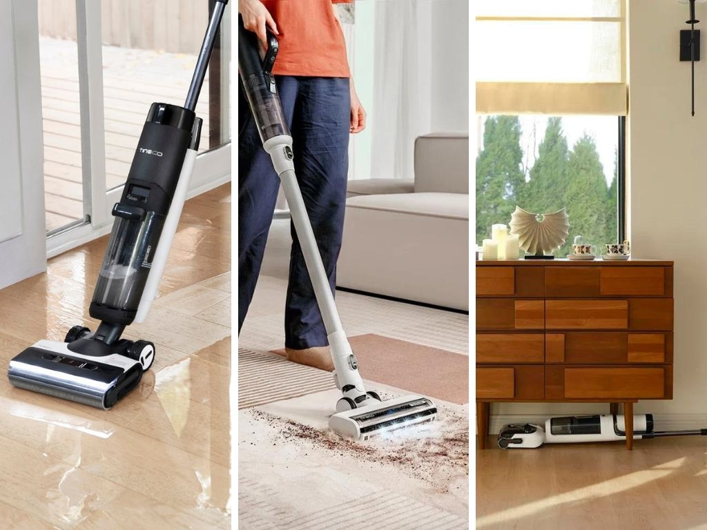 Snag up to 42 per cent off Tineco wet dry vacuums. Picture: Tineco.