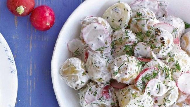 A lighter and healthier version of potato salad.