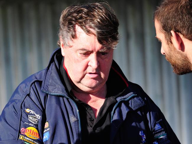 EDFL footy: Pascoe Vale v Keilor. Keilor coach Mick McGuane. Picture: Jamie Morey