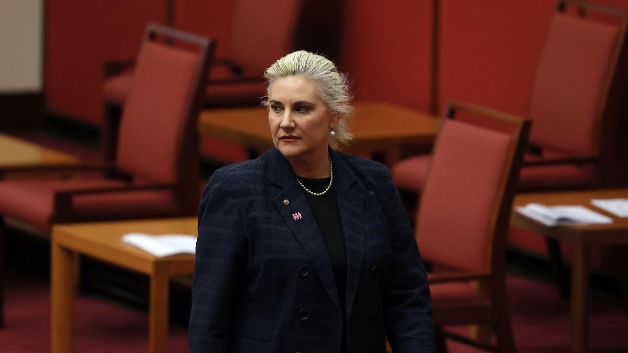 Senator Hughes also said climate change had become a ‘luxury issue’ for voters. Picture: NCA NewsWire / Gary Ramage
