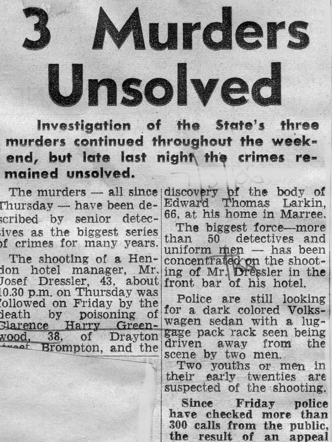 How The News reported the death of Clarence Greenwood in March, 1966.