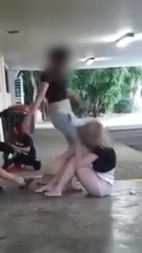 Shocking video shows teen girl allegedly being bashed