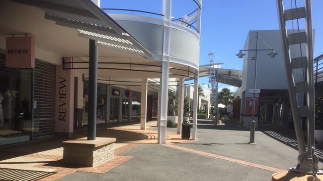 A teen has been arrested after a robbery at busy Gold Coast shopping centre.