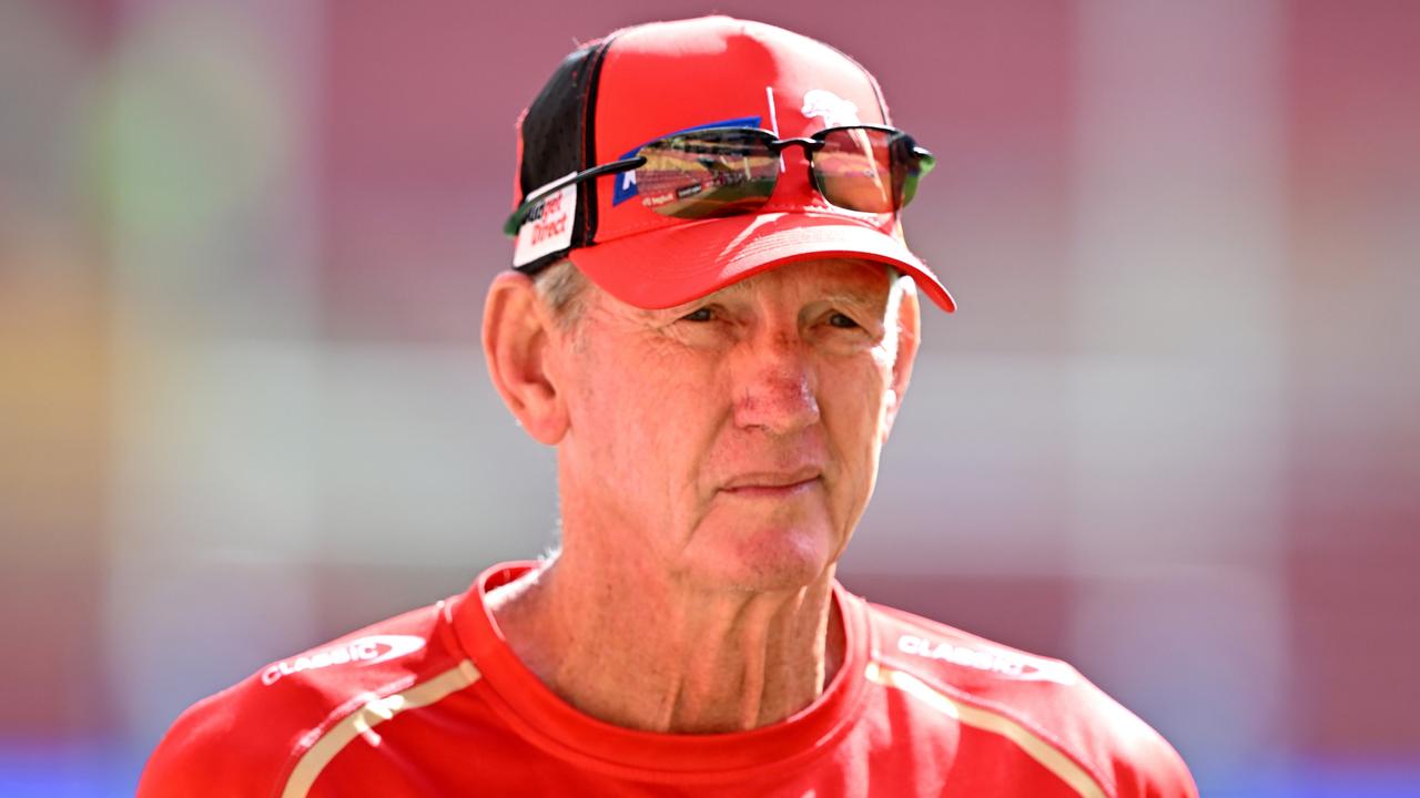 Dolphins coach Wayne Bennett. Picture: Getty Images