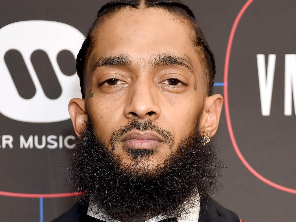 Nipsey Hussle was reportedly gunned down outside of his clothing shop. Picture: Gregg Deguire/Getty Images North America/AFP