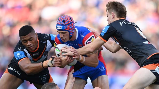 Kalyn Ponga has been strong early for the Knights. Picture: NRL Photos