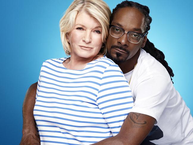 Martha Stewart and Snoop Dog. Picture: SBS Viceland