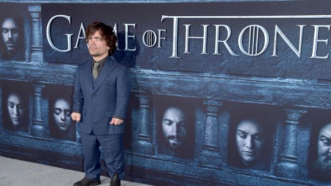 The incredibly talented Peter Dinklage walks the red carpet.