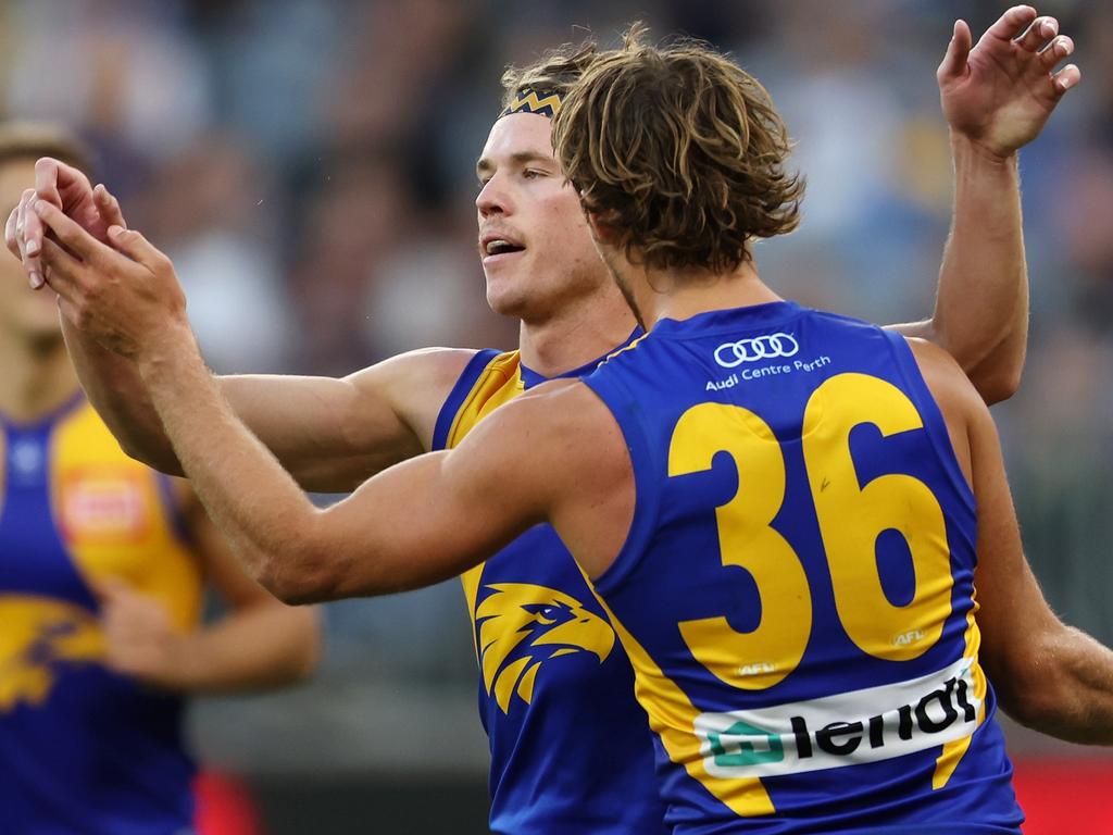 old west coast eagles jersey