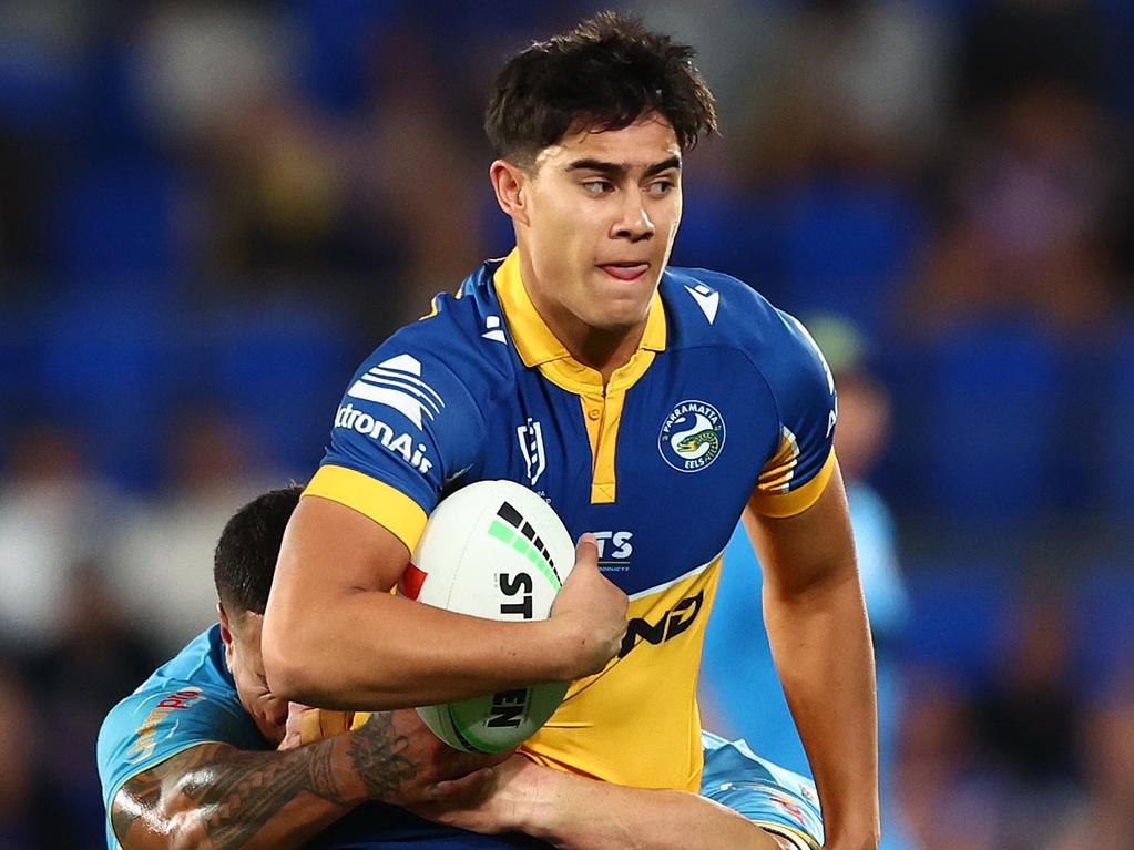 Our experts are hopeful Blaize Talagi stays on at Parramatta in 2025. Picture: Getty Images