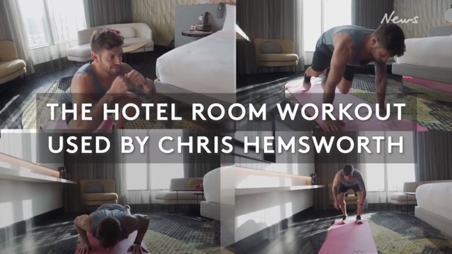 The 20-minute hotel room workout used by Chris Hemsworth