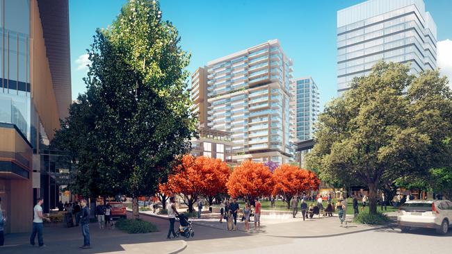 The Blacktown CBD will be home to new dining and retail precincts as part of Blacktown Council’s Warrick Lane redevelopment. Picture: Supplied