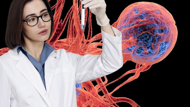 Test tube tumours are being grown in the lab.
