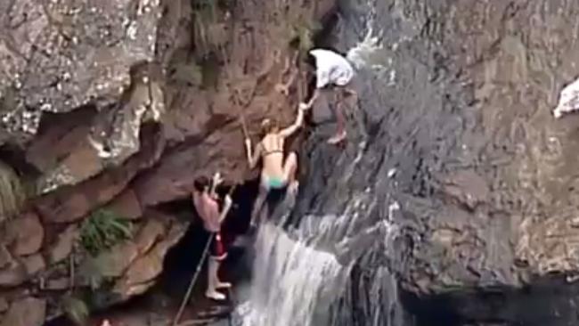 A man has drowned near Tahmoor, south west of Sydney. Picture: Channel 7