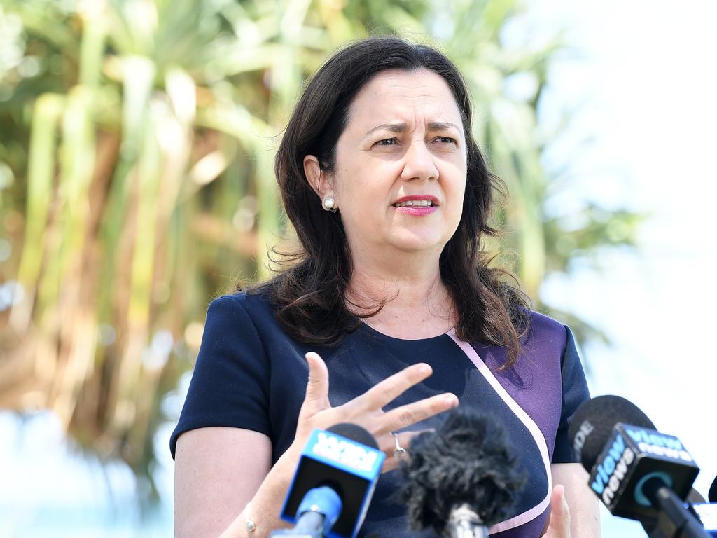 Premier Annastacia Palaszczuk says Queensland is on track for Christmas reopening. Picture: Patrick Woods / Sunshine Coast Daily.