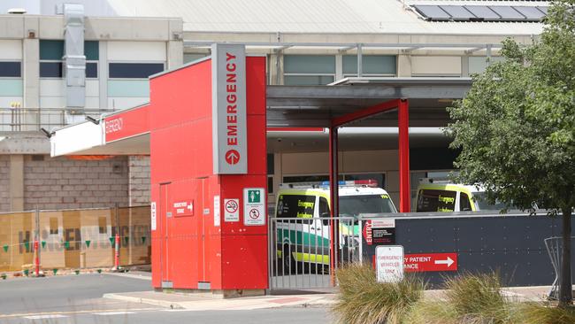 Lyell McEwin Hospital’s emergency department.