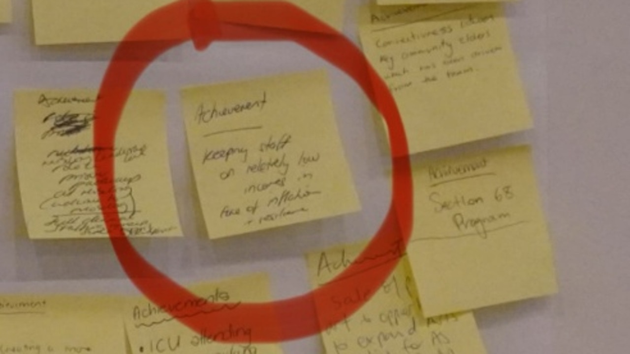 ’Betrayed’ workers fume at bosses’ bizarre Post-It boast