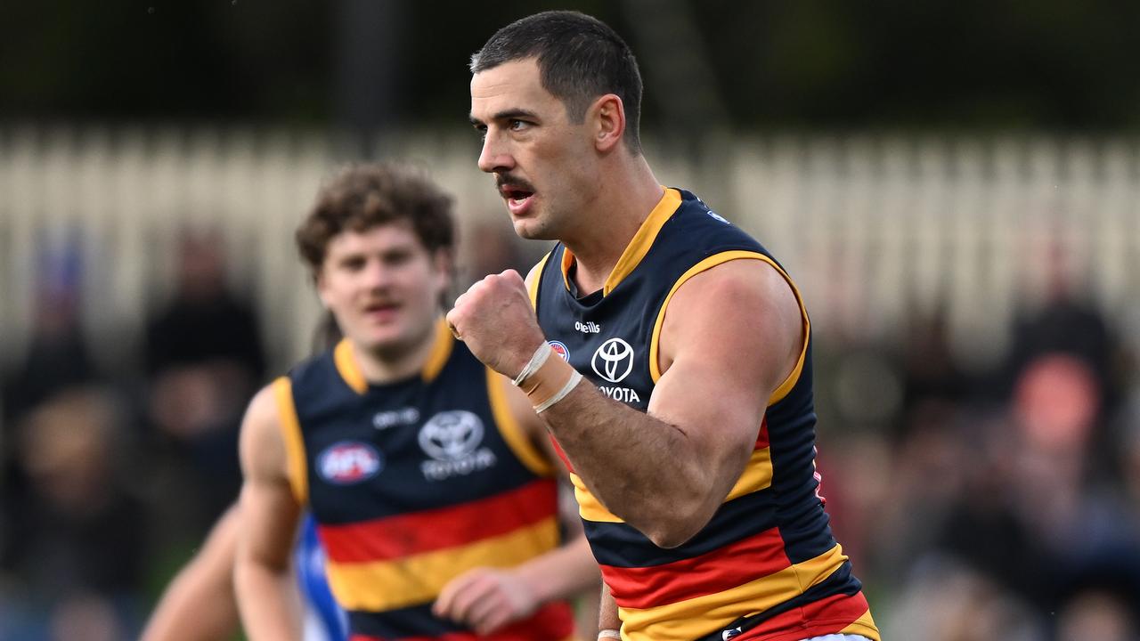 Adelaide looks certain to score at least one more win against a North Melbourne side they buried last weekend. Picture: Getty Images