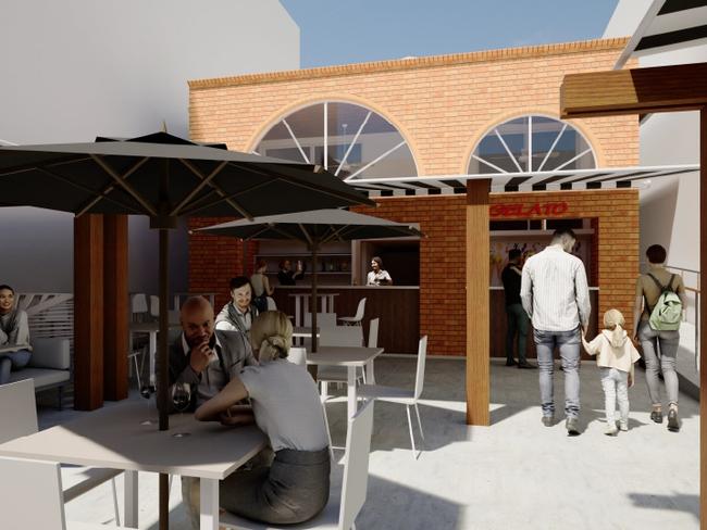 Artist impression of Yada Ya - a new bar and restaurant planned for Hicks street in Southport. Picture: Supplied