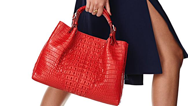 Australian customs destroy $19,000 Saint Laurent crocodile-skin handbag