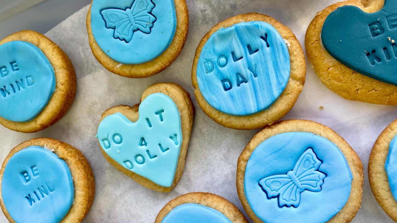 Slade Point State School made special biscuits for Do it for Dolly Day in 2022. Children, parents, teachers and staff all were on board to raise money for Dolly's Dream. Picture: supplied