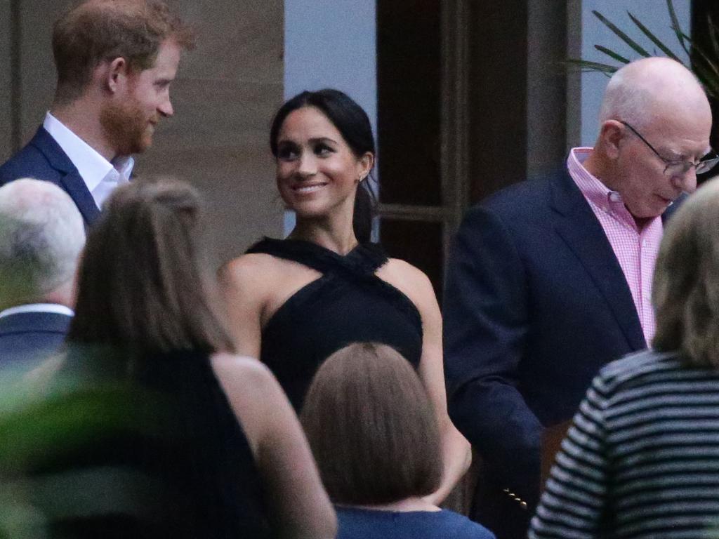 It was earlier revealed the Duchess of Sussex will be withdrawing from some events as she juggles pregnancy with royal duties on the couple’s tour. Picture: Matrix