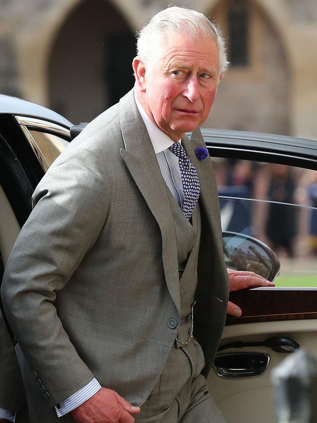 Britain's Prince Charles, Prince of Wales arrives. Picture: AFP