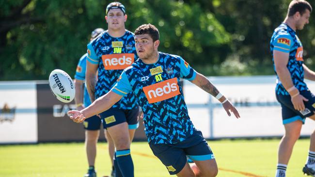 Ash Taylor at training. Picture: Gold Coast Titans