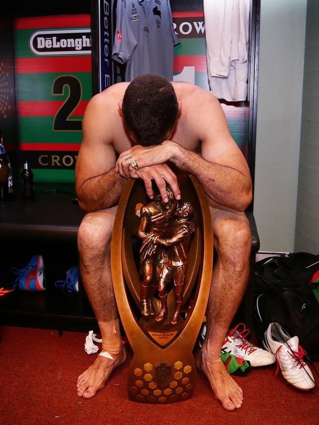 Brett Costello’s photo of GI after the 2014 grand final.